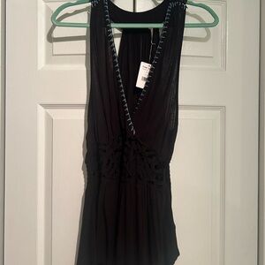 Free People Black Top